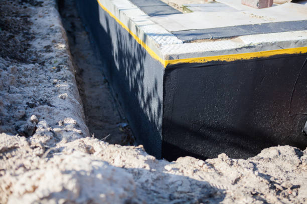Professional Waterproofing technician working in McClure, OH
